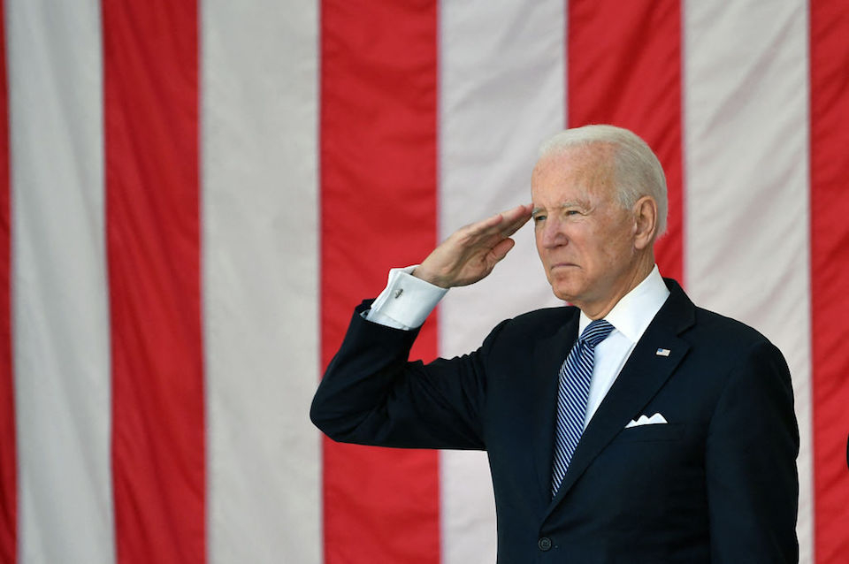 El Presidente Joe Biden, Rindió Homenaje A Los 7036 Soldados Que Murieron en Irak Y En Afganistán.